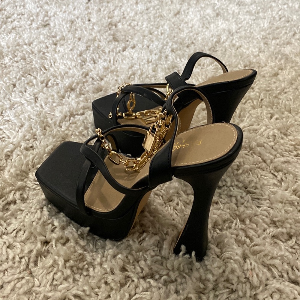 Platform Sole Heeled Sandal